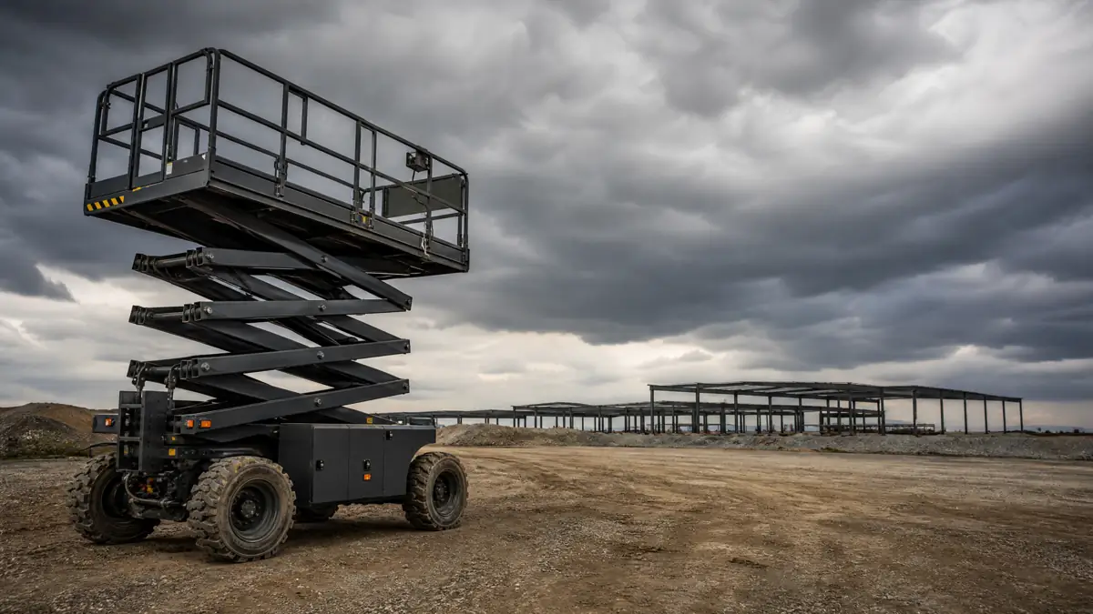Rough Terrain Scissor Lifts jobsite access in El Paso