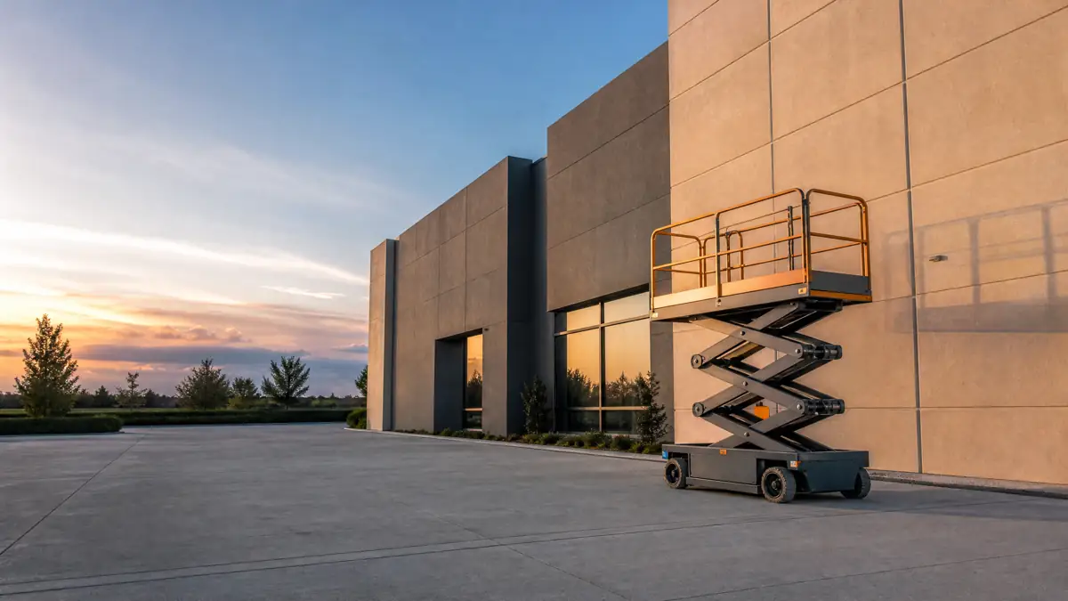 Electric Scissor Lifts jobsite access in El Paso