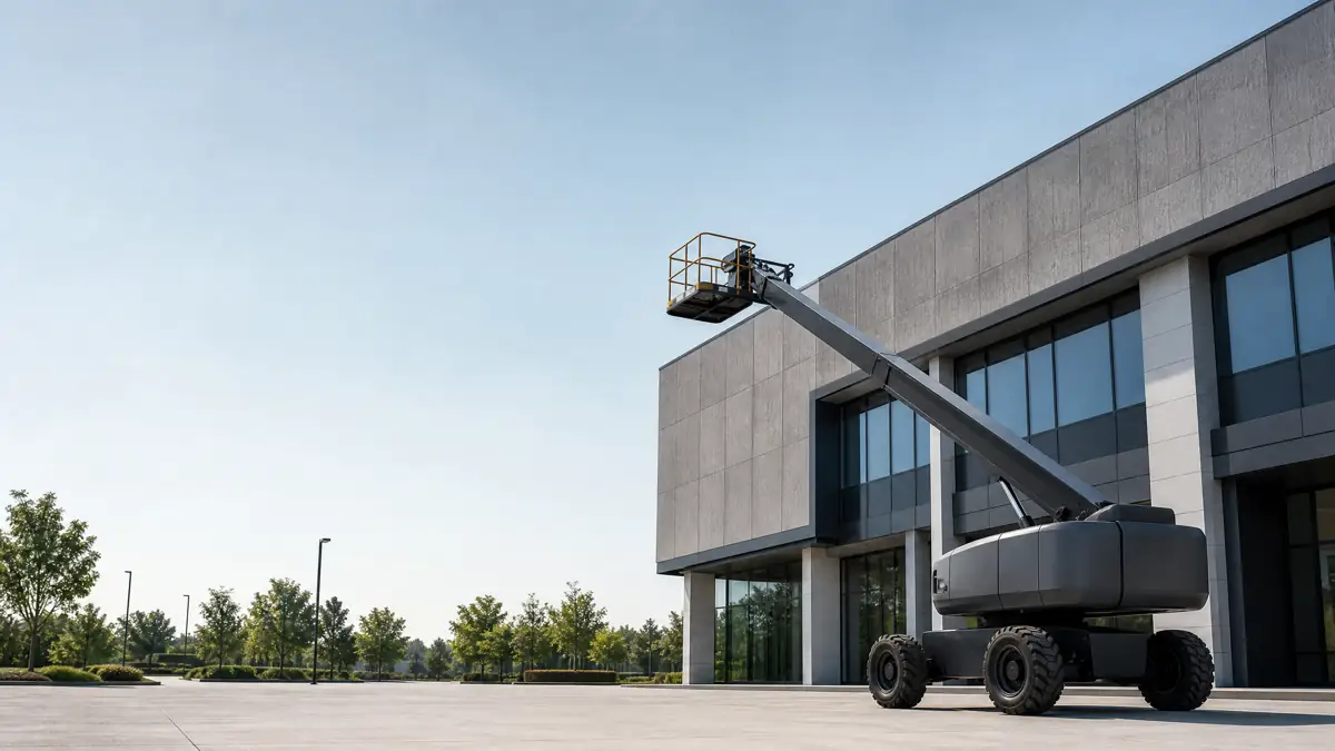 Boom Lifts jobsite access in El Paso